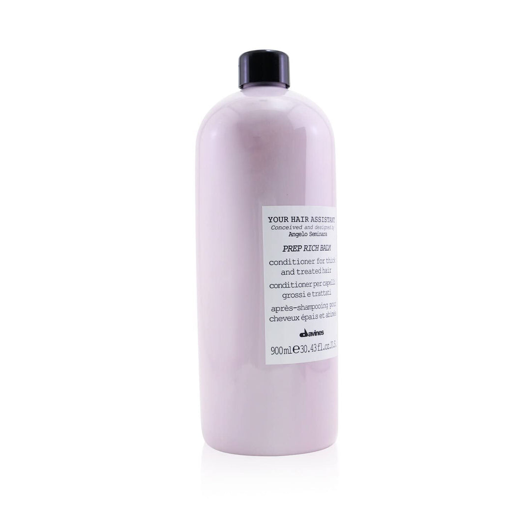 Davines Your Hair Assistant Prep Rich Balm - Conditioner for thick to treated hair 900 ml