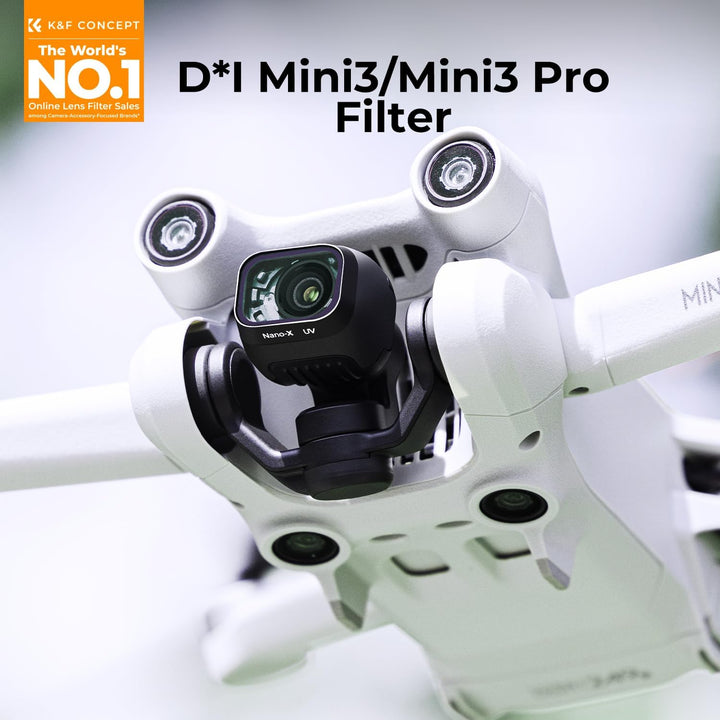 K&F Concept Mini 3,Mini 3 Pro UV Filter Kompatibel mit Mini 3 Pro,Mini 3, UV