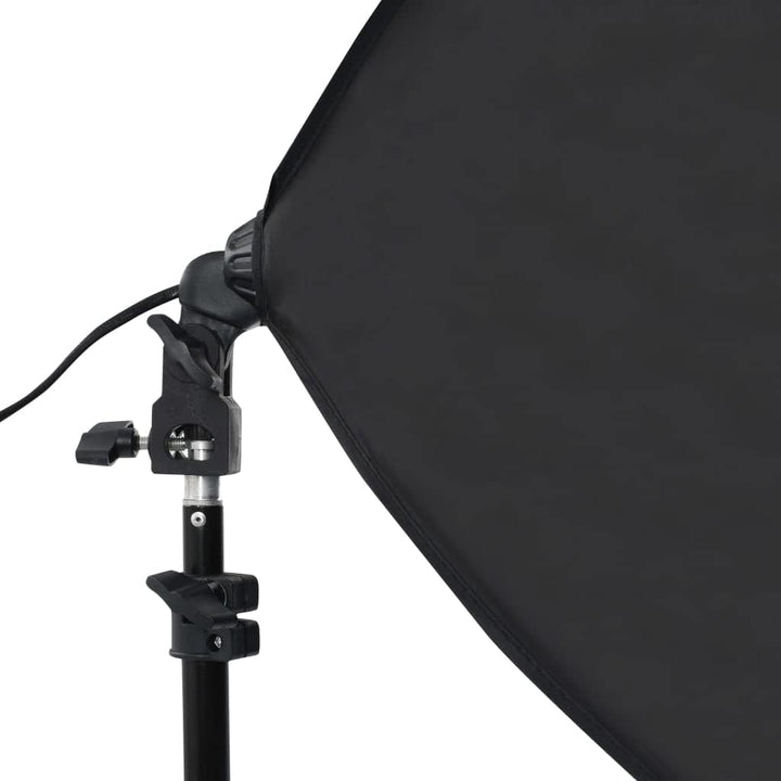 vidaXL Fotostudio Set Softbox Leuchte Studioleuchte Studiolampe Hintergrund Hintergrundsystem Studio