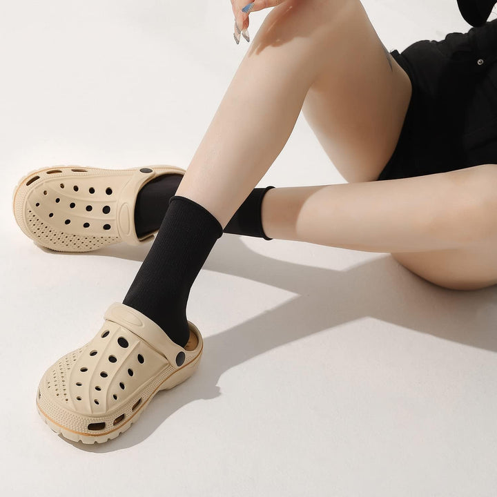 INMINPIN Clogs Herren Pantoletten Sommer Hausschuhe Damen rutschfest Atmungsaktiv Strand Sandalen Ga