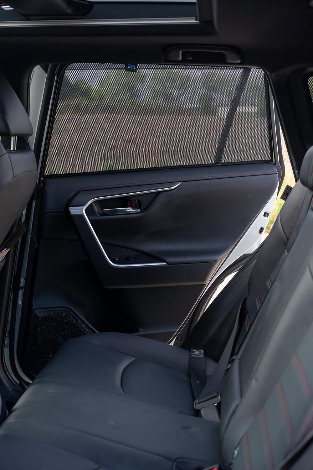 Satz Car Shades (Hintertüren) kompatibel mit Toyota RAV-4 (5th Gen) 2018- (2-teilig)