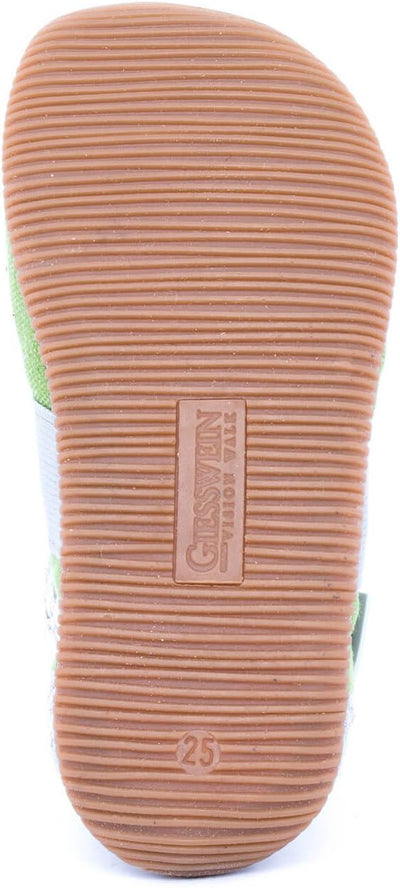 GIESSWEIN Kinder Hausschuhe Söll Slim-Fit - Baumwoll Slippers für Mädchen & Jungen, rutschfeste Kind