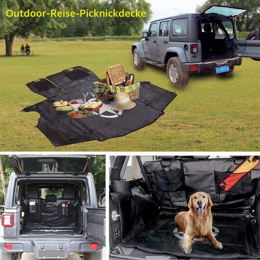 psler ® Kofferraumabdeckung Lagerung für Wrangler JK 2007-2017 and für Wrangler JL 2018-2023 For JK