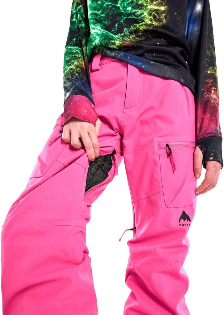 Burton Mädchen Hose Elite Cargo M Fuchsia Fusion, M Fuchsia Fusion