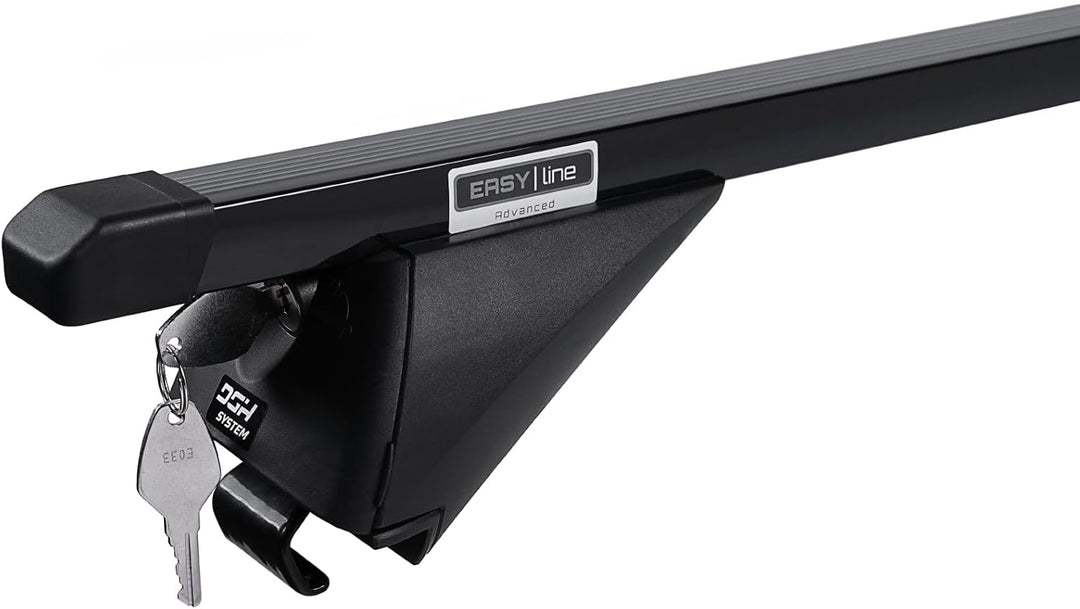 Kompletter Stahl-Dachträger Relingträger Easy Line Advanced 120 cm für Ford Focus III Kombi 2011-201