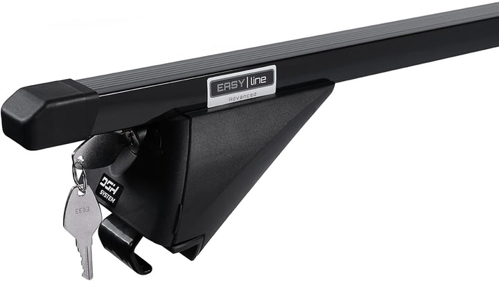 Kompletter Stahl-Dachträger Relingträger Easy Line Advanced 120 cm für BMW X1 F48 SUV 2016-2022 mit