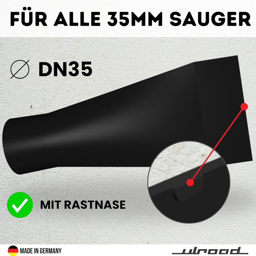 Adapter Absaugung passend für Metabo Kreissäge TK 1685 1688 kompatibel mit Kärcher C35 WD3 WD4 WD5 W