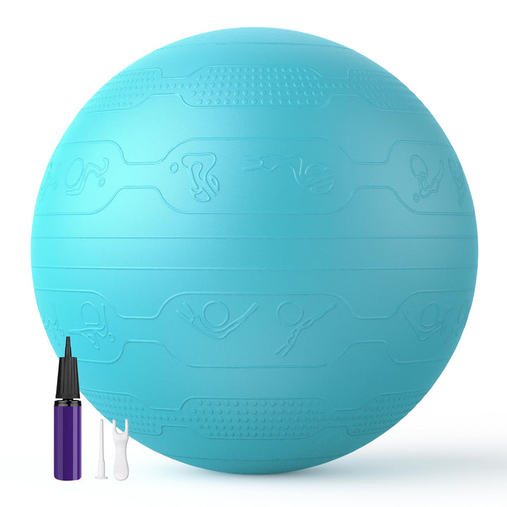 PROIRON Gymnastikball Pezziball Sitzball Trainingsball Fitnessball & Balance für Core-Training mit P