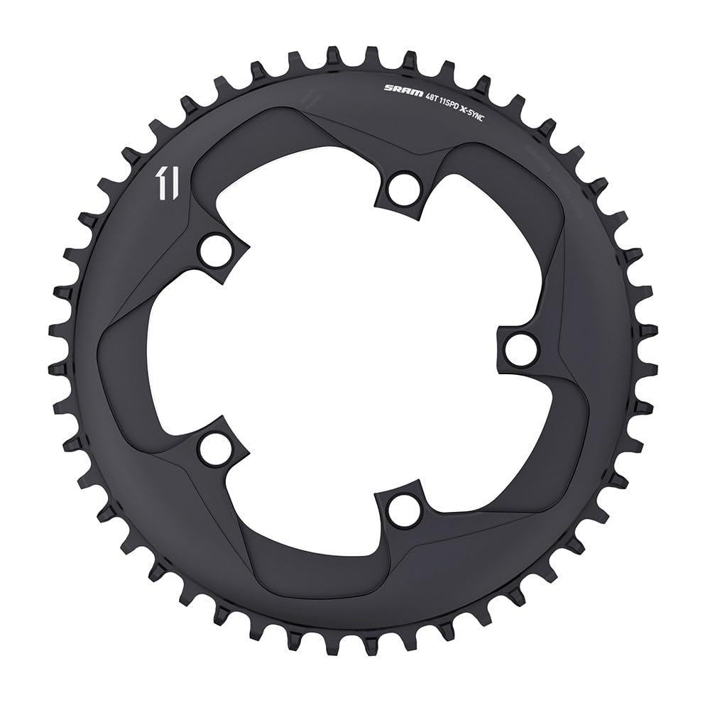 Sram Road Lk: 110 Mm Aluminium 11-Fach X-sync Gxp/Bb30 Kettenblätter 45 x 34 x 26 cm Schwarz, 45 x 3