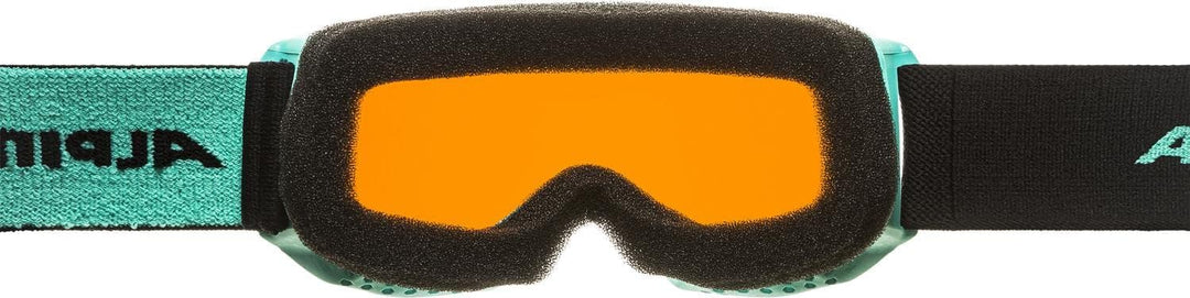 ALPINA PINEY - Beschlagfreie, Extrem Robuste & Bruchsichere Skibrille Mit 100% UV-Schutz Für Kinder,