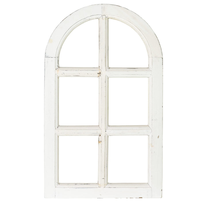 Deko Vintage Stallfenster im Landhausstil mit Halbbogen - Boho Deko Fenster - Boho Hochzeitsdeko Hol