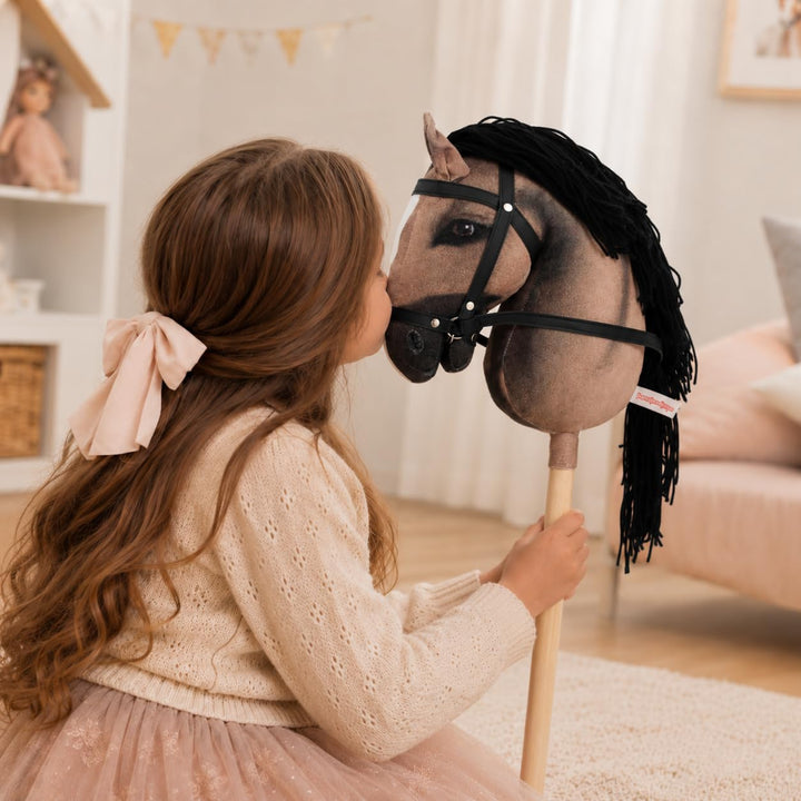 Haasenstrauch Sweety Toys 14231 Hobbyhorse Steckenpferd ohne Rollen geeignet für Hobbyhorsing Turnie