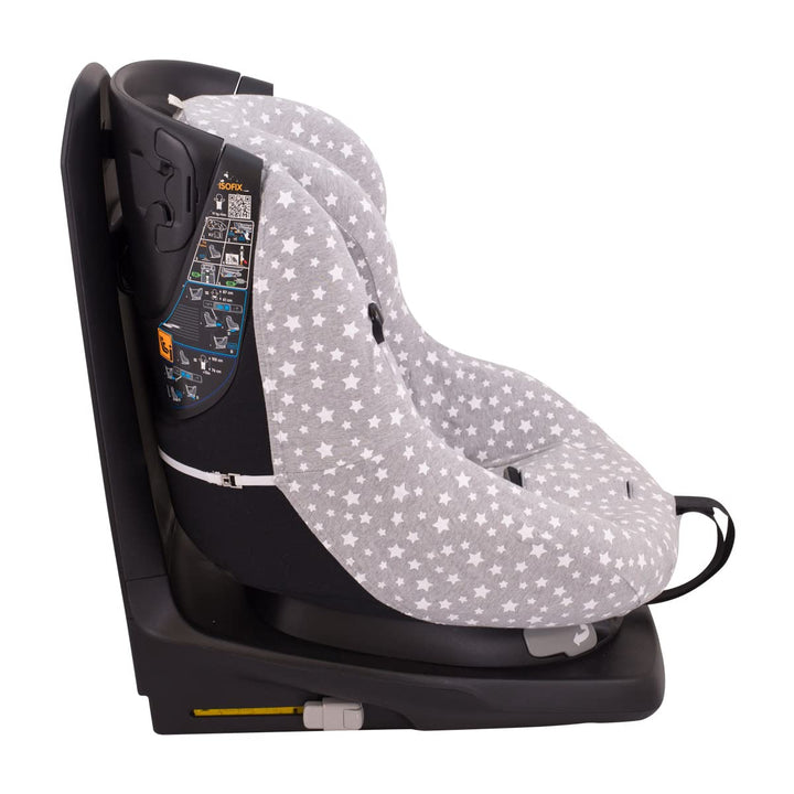 JYOKO Kids Bezug kompatibel mit BébéConfort AxissFix (White Star), White Star