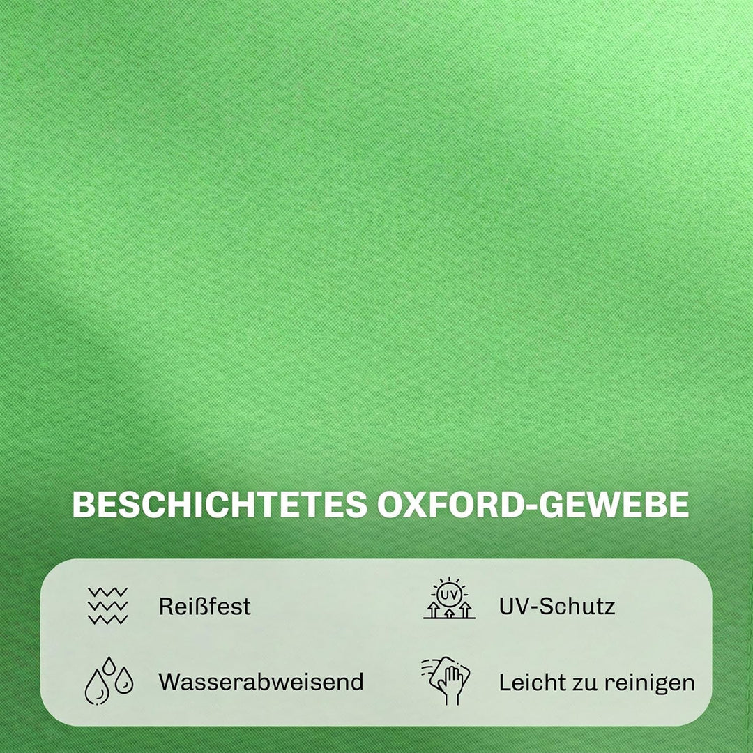 Outsunny Sonnenliege klappbar mit Gesichtsloch und Kopfkissen, Gartenliege mit 4-Fach Verstellbarer