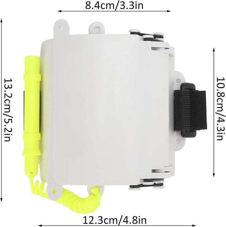 Les-Theresa Tauchen Handgelenk Schiefer Unterwasser verstellbare Schreibtafel mit Dehnbar Bleistift,