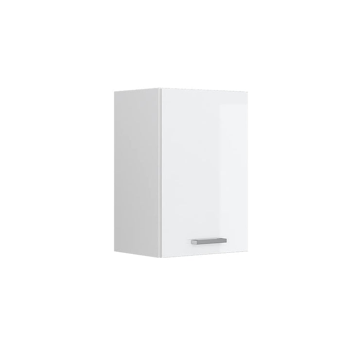 Vicco Hängeschrank R-Line, Weiss Hochglanz/Weiss, 40 cm Weiss Hochglanz Hängeschrank 40cm, Weiss Hoc