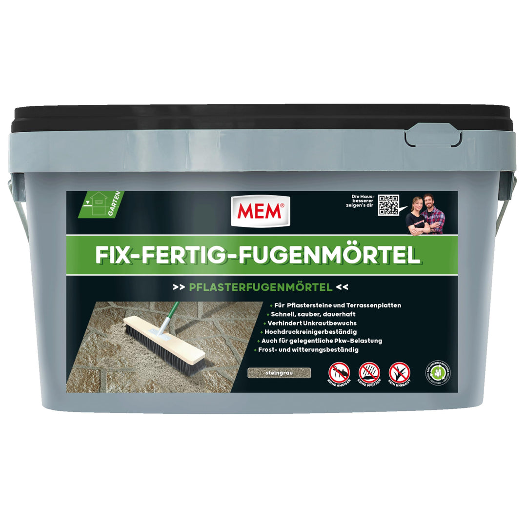 MEM Fix & Fertig Fugenmörtel steingrau 25kg