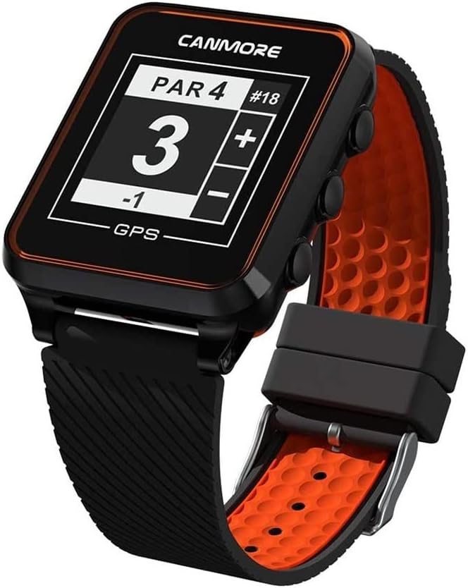CANMORE TW356 GPS Golf-Uhr (orange), orange
