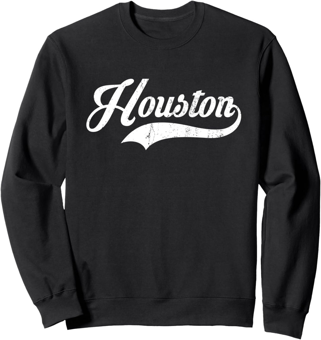 Houston Stadt Texas Staat Vintage Retro Style design Sweatshirt