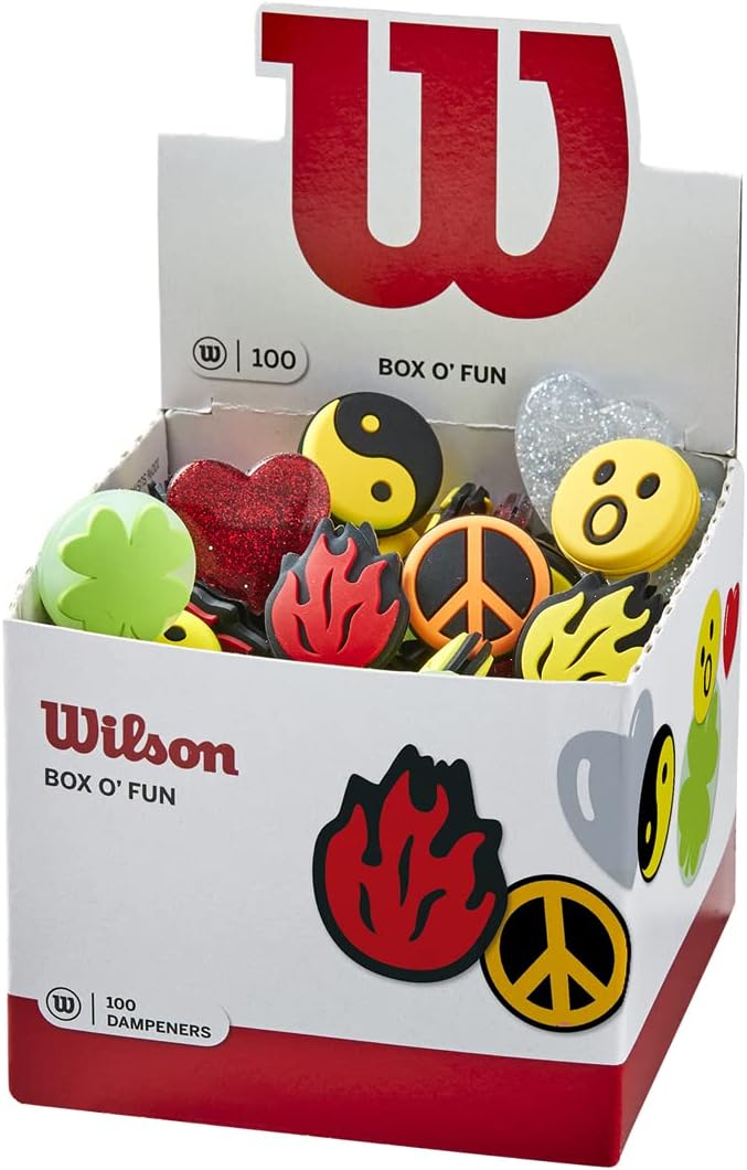Wilson Unisex-Adult Animal Dampener Box Tennis Gummi Box O' Fun, Gummi Box O' Fun