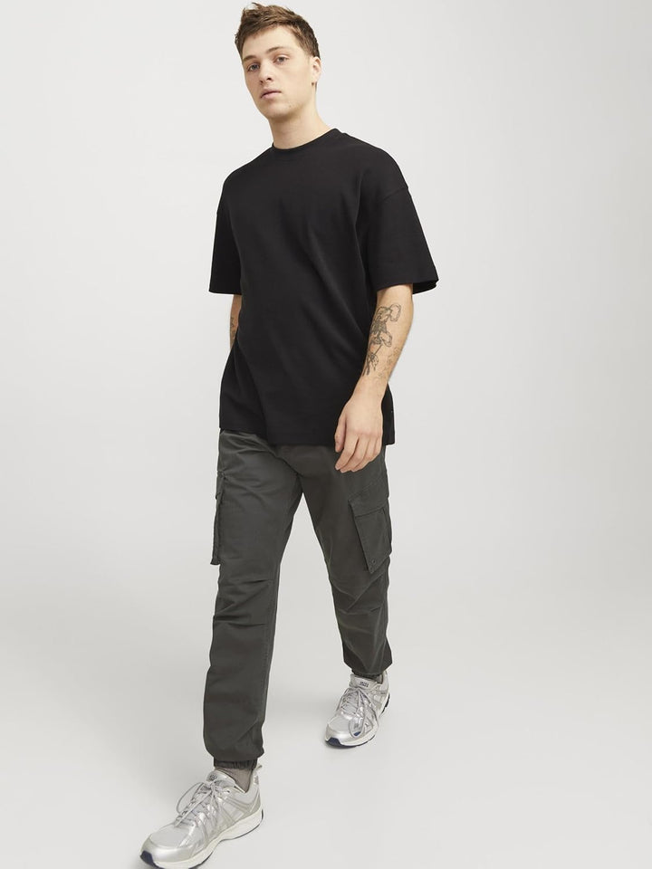 JACK & JONES Male Cargo-Hose Relaxed Fit Cargo-Hose XS Black Sand, XS Black Sand