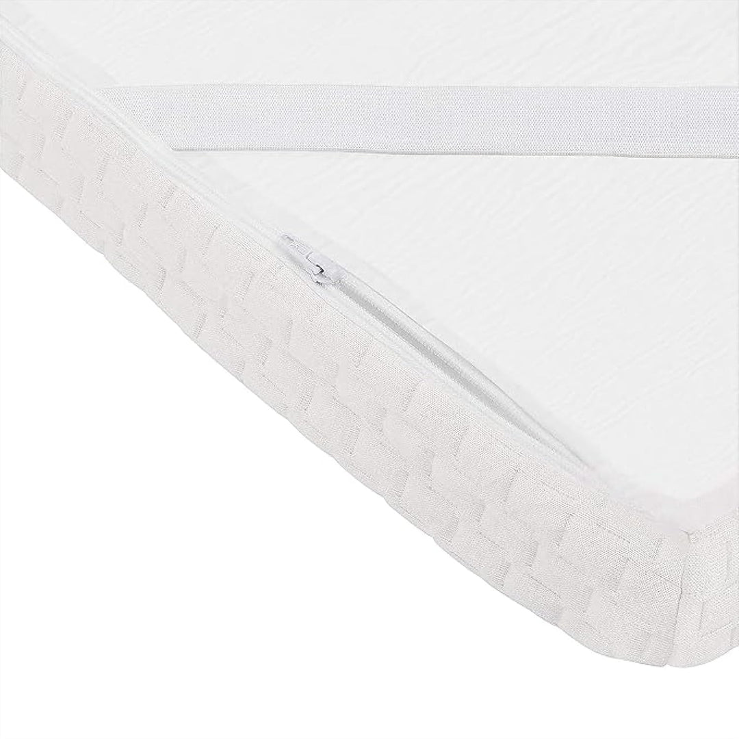 Dailydream Matratzen Topper 80x200cm | Komfortschaum | 4cm hoch | Edition 7-Zones, Model S/M | hart