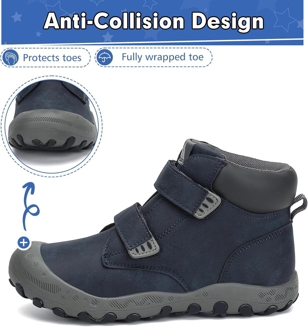 Mishansha Kinder Wanderschuhe rutschfest Trekkingschuhe Jungen Atmungsaktiv Outdoor Walkingschuhe Gr