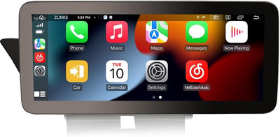 12.3 Zoll 8-Kern 128GB CarPlay Android 12 Autoradio GPS Navi Für Audi A4/A5/B8/S4/S5 Unterstützt GPS