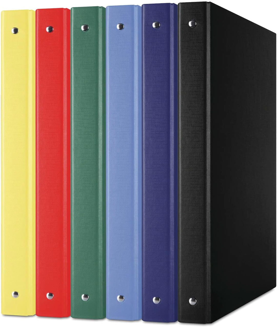 DONAU 3733001PL-11 Ringbuch Gelb | 4-O-Ring-Mechanik 20mm DIN A4 Ringordner Pappe/Kunststoff | Aus 1
