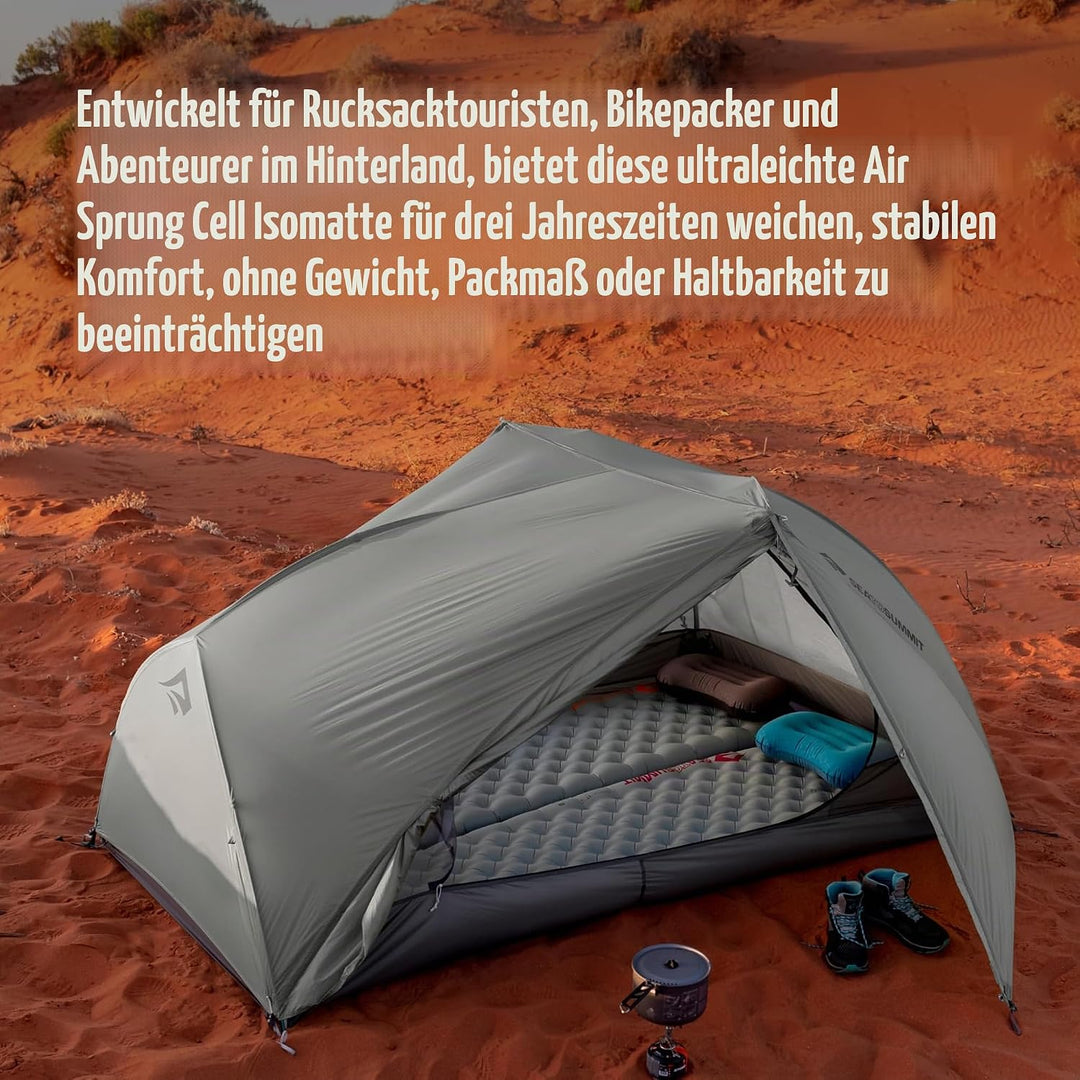 Sea to Summit – Ether Light XR Thermo Luftmatratze Large – ThermalCore Isolierung – Xpress Ventil –