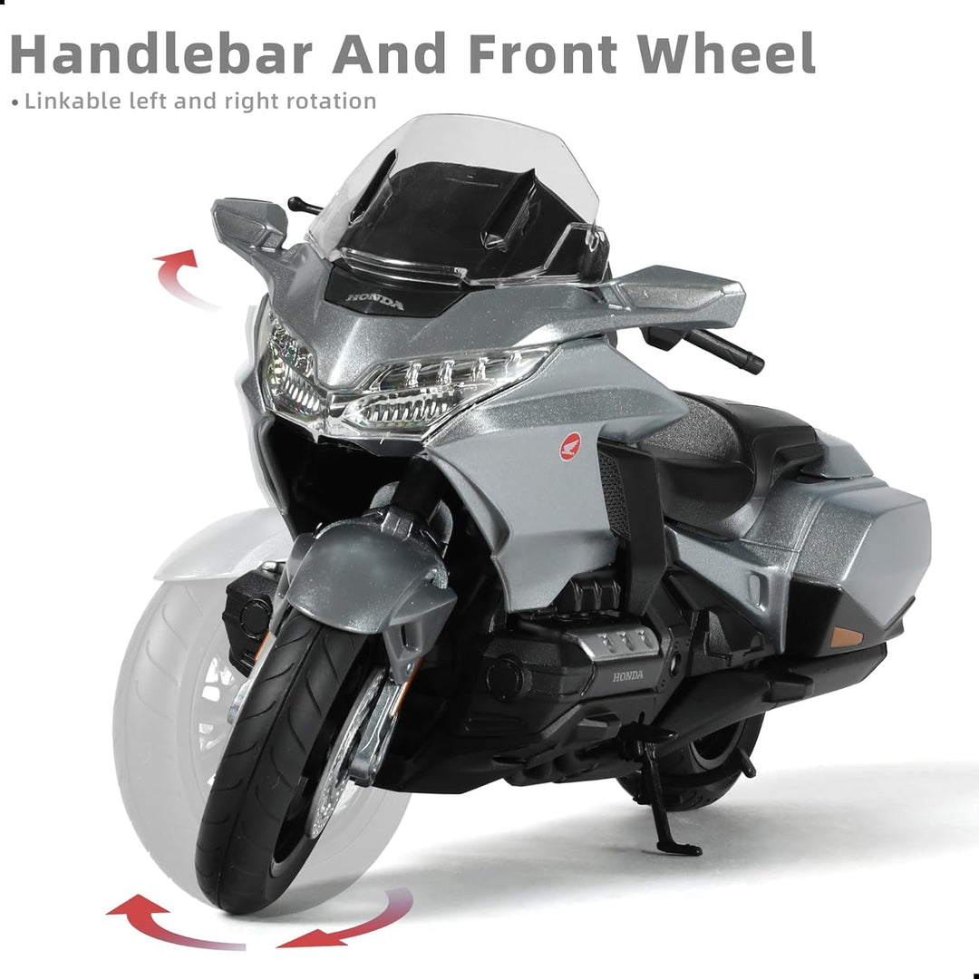 1:12 Motorrad Modell kompatibel für Honda Goldwing Legierung Diecast Motorrad Modell Spielzeug Mini