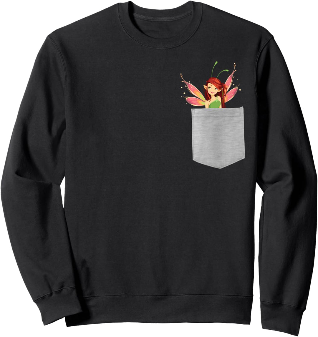 Mythical Creaturs in Your Pocket Cute Fairy Sweatshirt