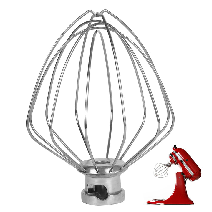 Kitchen-aid Zubehör Profi-Schneebesen, Rührbesen Schaumschläger für Kitchen-Aid Artisan Serie 4,5-5