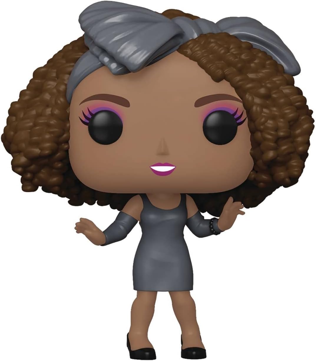 POP Icons: Whitney [Houston] – How Will I Know Funko Rocks Vinyl-Figur (gebündelt mit kompatibler Bo