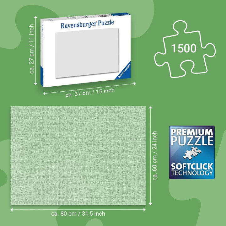 Ravensburger Puzzle 16713 - Gelinis Weihnachtsbäckerei - 1500 Teile Puzzle für Erwachsene und Kinder