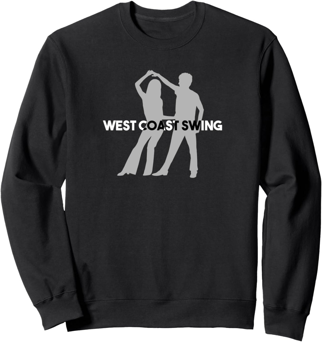 West Coast Swing Tanz Design für Tänzer Sweatshirt