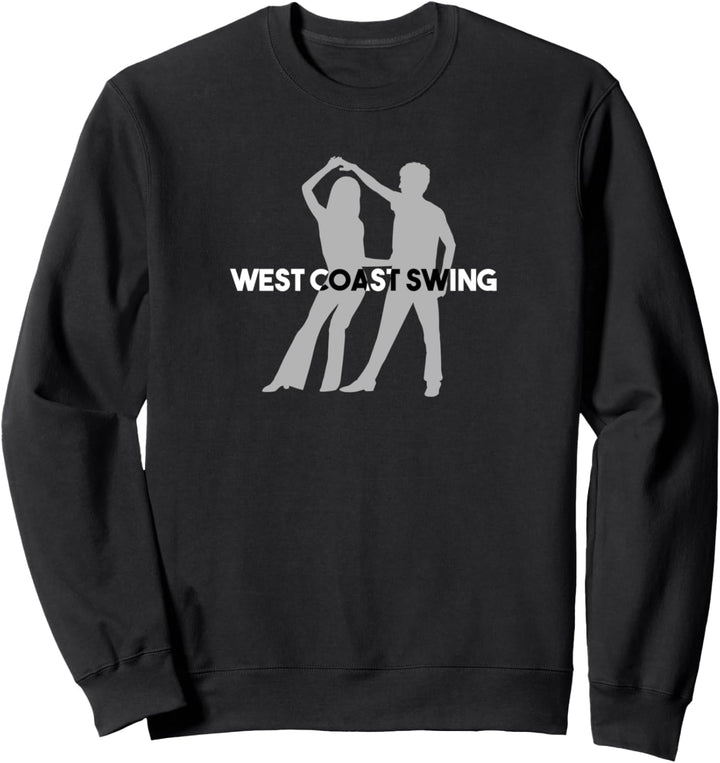 West Coast Swing Tanz Design für Tänzer Sweatshirt