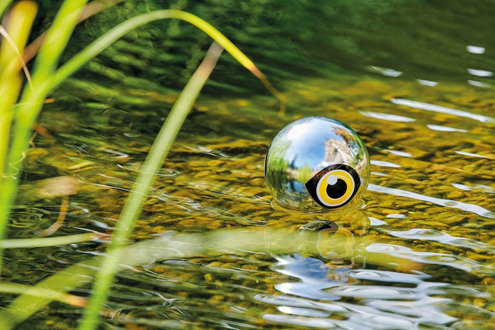 Pontec PondoScare Ball, Reiherschreck für den Teich, hält Vögel und andere Tiere von Ihrem Teich fer