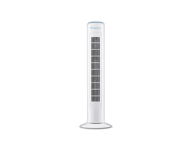 BEPER P206VEN301 Turmventilator, 45W, leiser Ventilator, Höhe 72cm, automatische Oszillation, Weiss