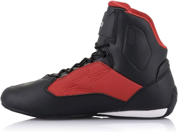 Alpinestars Nc Herren Motorradstiefel 47 EU Schwarz Weiss Rot, 47 EU Schwarz Weiss Rot