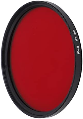 Roter Farbfilter für 67mm 62mm 58mm 55mm 52mm Kameraobjektiv Objektivfilter aus optischem Glas für A