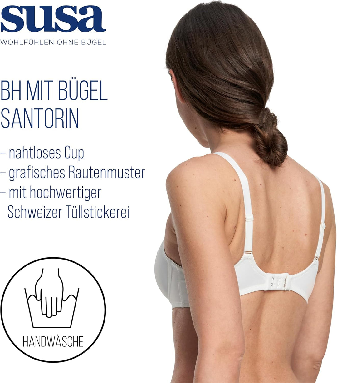 Susa Damen Santorin BH 90B Champagner, 90B Champagner