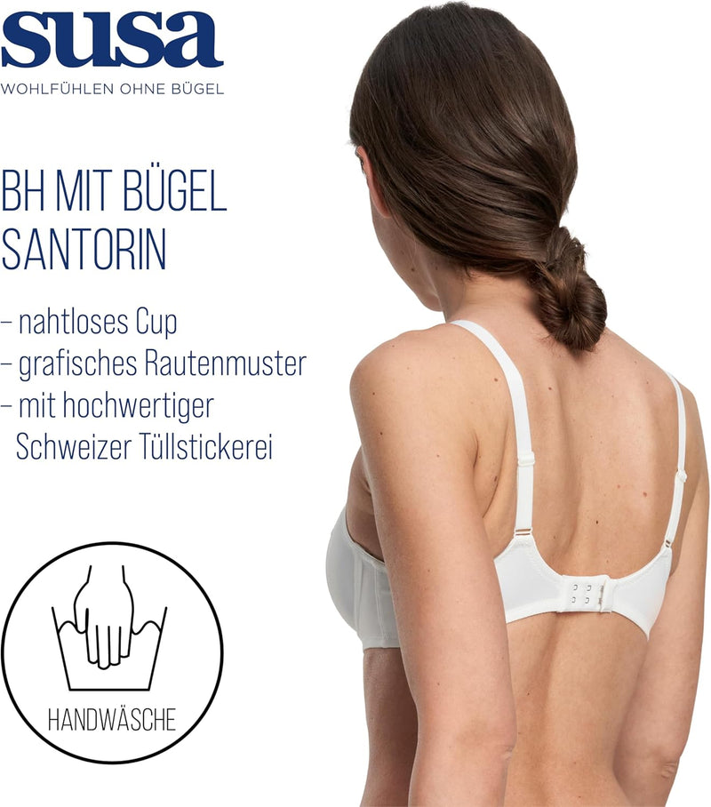 Susa Damen Santorin BH 85F Champagner, 85F Champagner