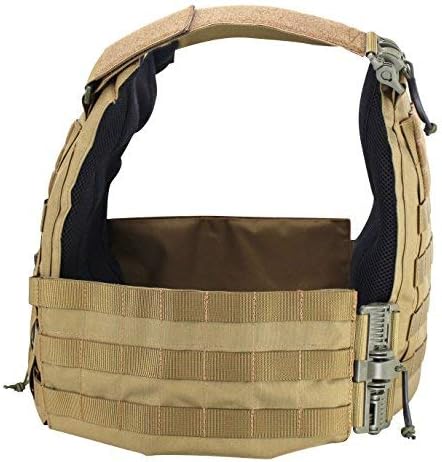 Zentauron Plattenträger Vulcan III Pro Plate Carrier Vest Molle System für Taktische Ausrüstung aus