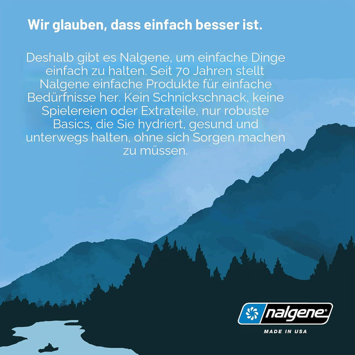 Nalgene WH Sustain Trinkflaschen Lime 0,5 L, Lime