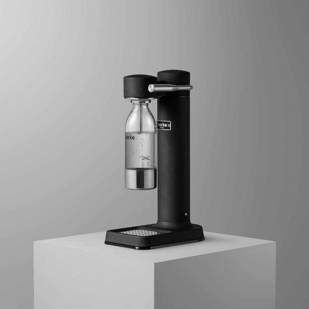aarke PET-Flaschen für Wassersprudler Carbonator 3, BPA-frei mit Details in Edelstahl, 450ml 450 ml