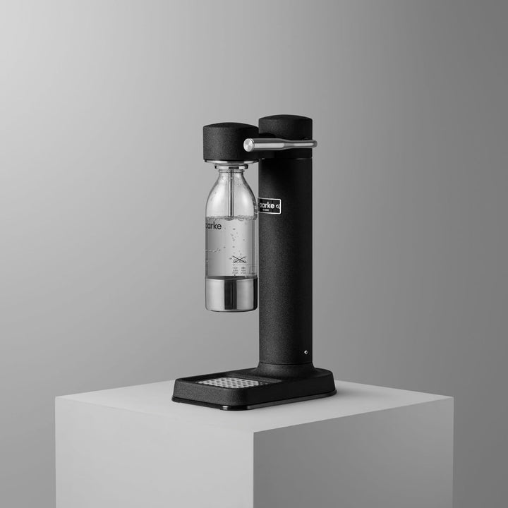 aarke PET-Flaschen für Wassersprudler Carbonator 3, BPA-frei mit Details in Edelstahl, 450ml 450 ml