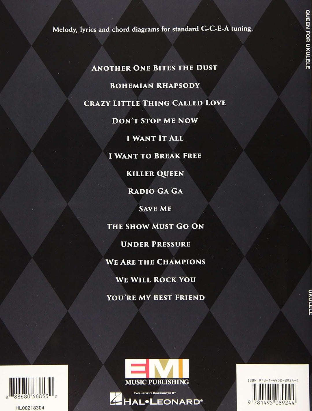 Queen -For Ukulele-: Noten, Songbook für Ukulele, Taschenbuch