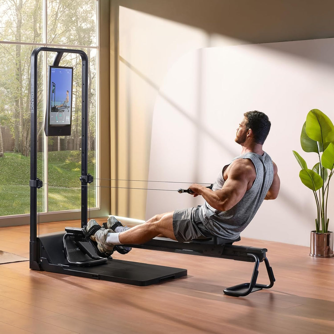 Speediance AeroRow 2 Ruderbank (2.0) – Leise, Stabil & Platzsparend für Ganzkörper-Cardio mit Gym Mo