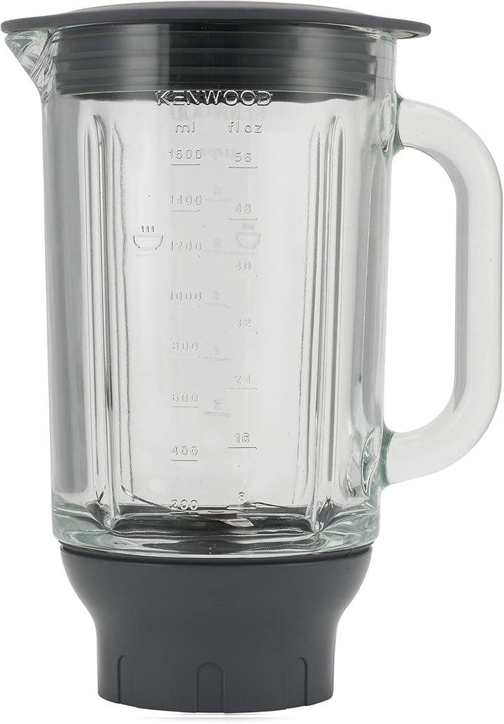 Kenwood KAH358GL Glas-Mixaufsatz (crushen, mixen, heisse Suppen, Küchenmaschinen-Zubehör, Geeignet f